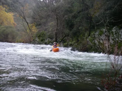 Un rapide sympa sur le haut du parcours.